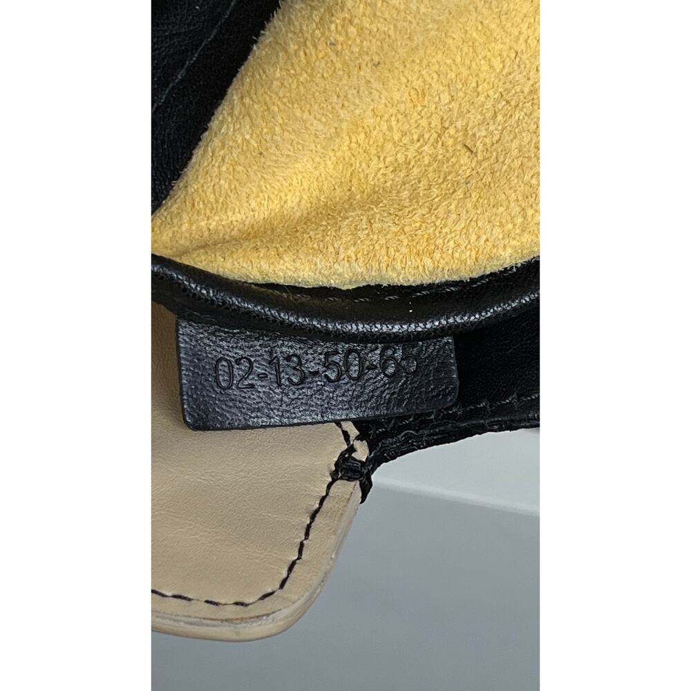Chloé Alison Large Leather Tote Bag Mustard Yellow Black Colorblock 2013 - Picture 8 of 16